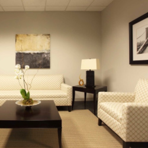 traditional commercial interior - law firm